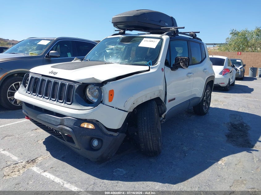 2016 Jeep Renegade VIN ZACCJBCT9GPD53272 IAAI salvage auction — FRONT END, Salvage Title, sold $975 on 2026-08-13 (photo 2)