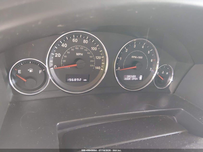 2010 Jeep Commander VIN 1J4RH4GK3AC157658 IAAI salvage auction — NORMAL WEAR, Clear (Georgia), sold $275 on 2026-07-23 (photo 7)
