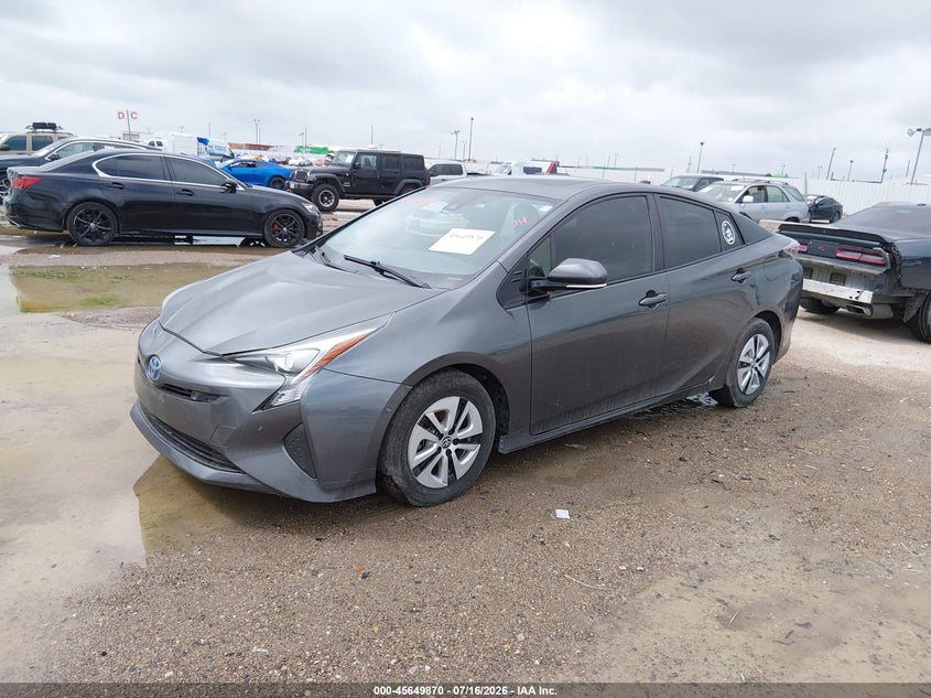 2016 Toyota Prius VIN JTDKARFU6G3012179 IAAI salvage auction — NORMAL WEAR, Original (Texas), sold $1,350 on 2026-07-22 (photo 2)