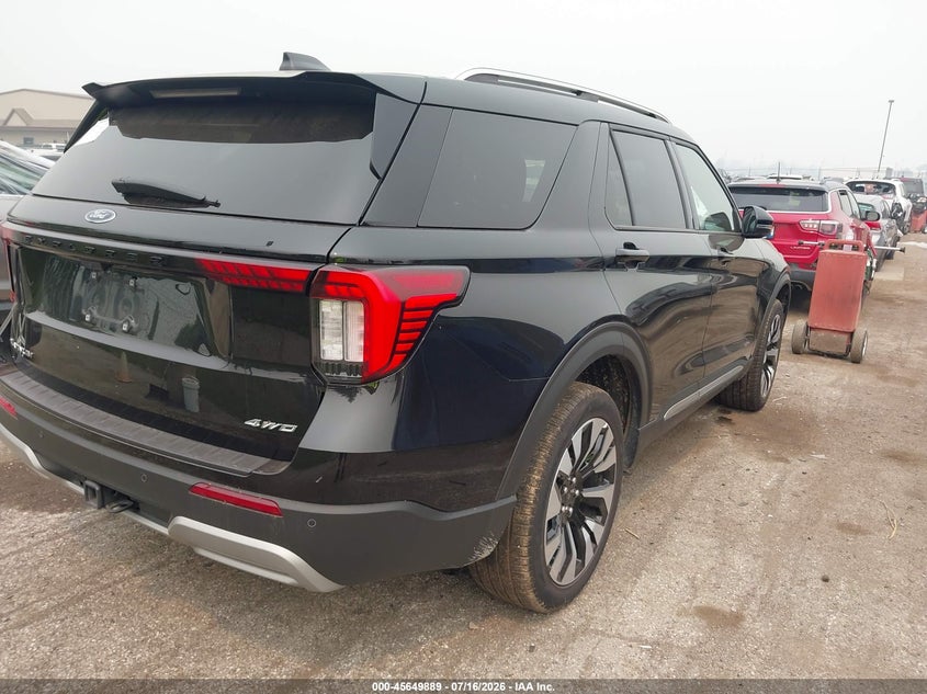 2026 Ford Explorer VIN 1FMUK8HH9TGA56983 IAAI salvage auction — LEFT SIDE, Original (Ohio), sold $7,600 on 2026-07-30 (photo 4)