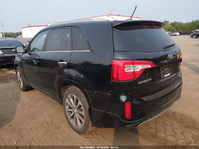 2015 Kia Sorento VIN 5XYKW4A75FG647605 IAAI salvage auction — NORMAL WEAR, Clear (District Of Columbia), sold $1,725 on 2026-07-29 (photo 3)