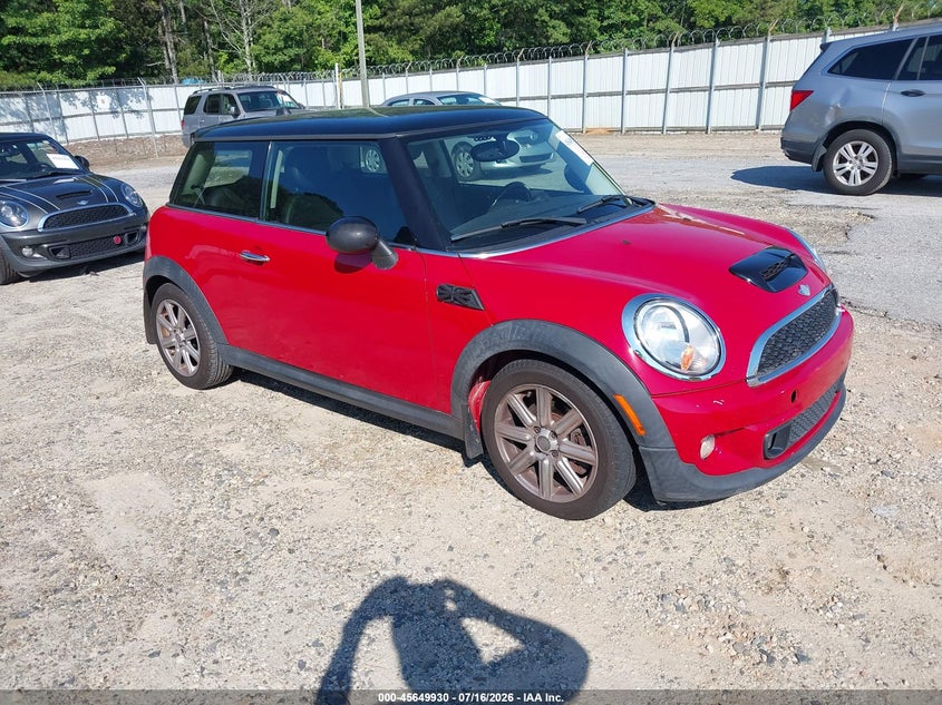 2013 Mini Hard top VIN WMWSV3C52DT393018 IAAI salvage auction — NORMAL WEAR, Clear (Georgia), sold $375 on 2026-07-23 (photo 1)