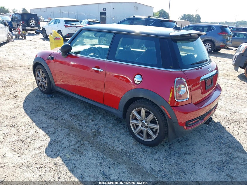 2013 Mini Hard top VIN WMWSV3C52DT393018 IAAI salvage auction — NORMAL WEAR, Clear (Georgia), sold $375 on 2026-07-23 (photo 3)