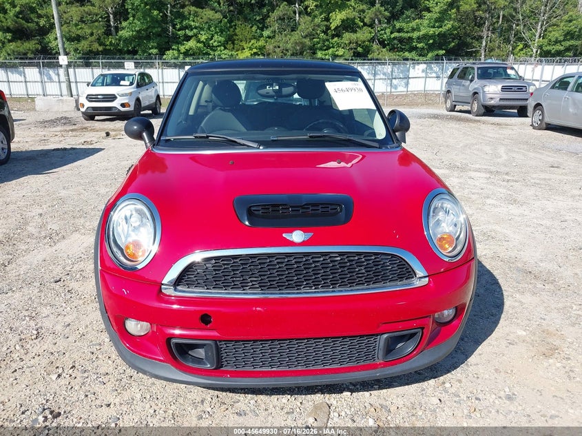 2013 Mini Hard top VIN WMWSV3C52DT393018 IAAI salvage auction — NORMAL WEAR, Clear (Georgia), sold $375 on 2026-07-23 (photo 6)