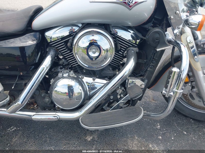 2005 Kawasaki Vn1600 VIN JKBVNKD145A001116 IAAI salvage auction — NORMAL WEAR, Clear (Florida), sold $325 on 2026-07-23 (photo 8)