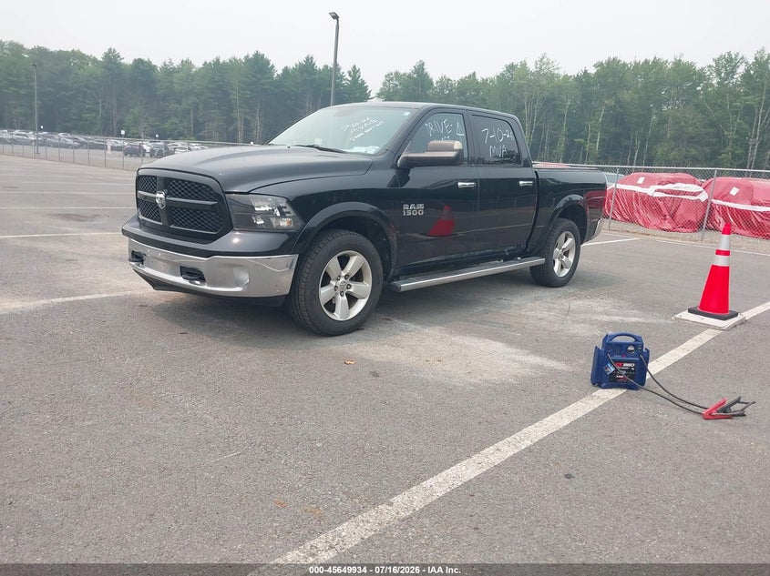 2014 Ram 1500 VIN 1C6RR7LG3ES289148 IAAI salvage auction — RIGHT SIDE, Mv-907A (New York), sold $3,000 on 2026-08-14 (photo 2)