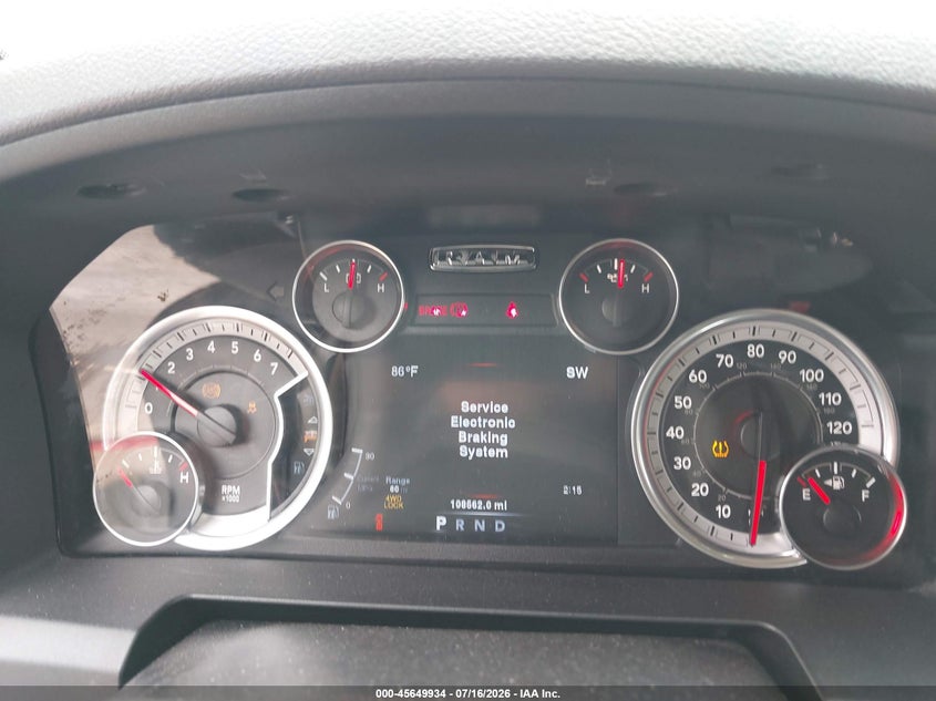 2014 Ram 1500 VIN 1C6RR7LG3ES289148 IAAI salvage auction — RIGHT SIDE, Mv-907A (New York), sold $3,000 on 2026-08-14 (photo 7)