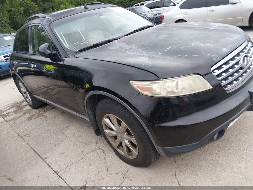 2008 Infiniti Fx35 VIN JNRAS08U98X102714 IAAI salvage auction — UNKNOWN, Original (Texas), sold $400 on 2026-07-29 (photo 1)