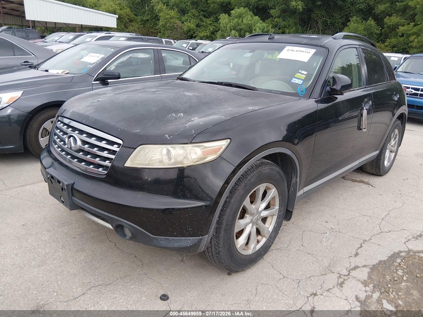 2008 Infiniti Fx35 VIN JNRAS08U98X102714 IAAI salvage auction — UNKNOWN, Original (Texas), sold $400 on 2026-07-29 (photo 2)