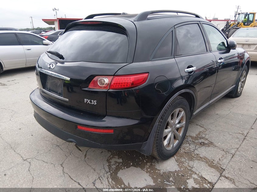 2008 Infiniti Fx35 VIN JNRAS08U98X102714 IAAI salvage auction — UNKNOWN, Original (Texas), sold $400 on 2026-07-29 (photo 4)