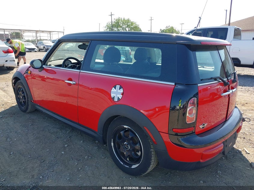 2012 Mini Clubman VIN WMWZF3C55CT489266 IAAI salvage auction — NORMAL WEAR, Clear (New York), sold $300 on 2026-07-29 (photo 3)