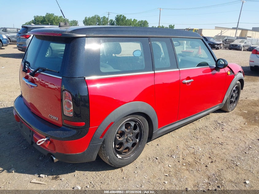2012 Mini Clubman VIN WMWZF3C55CT489266 IAAI salvage auction — NORMAL WEAR, Clear (New York), sold $300 on 2026-07-29 (photo 4)