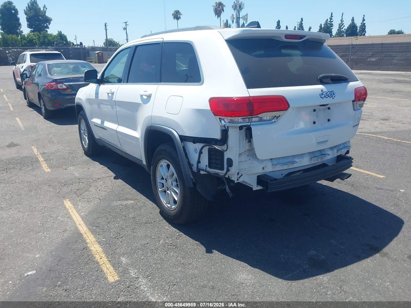2019 Jeep Grand cherokee VIN 1C4RJEAG2KC816819 IAAI salvage auction — REAR END, Salvage (California), sold $4,650 on 2026-07-29 (photo 3)