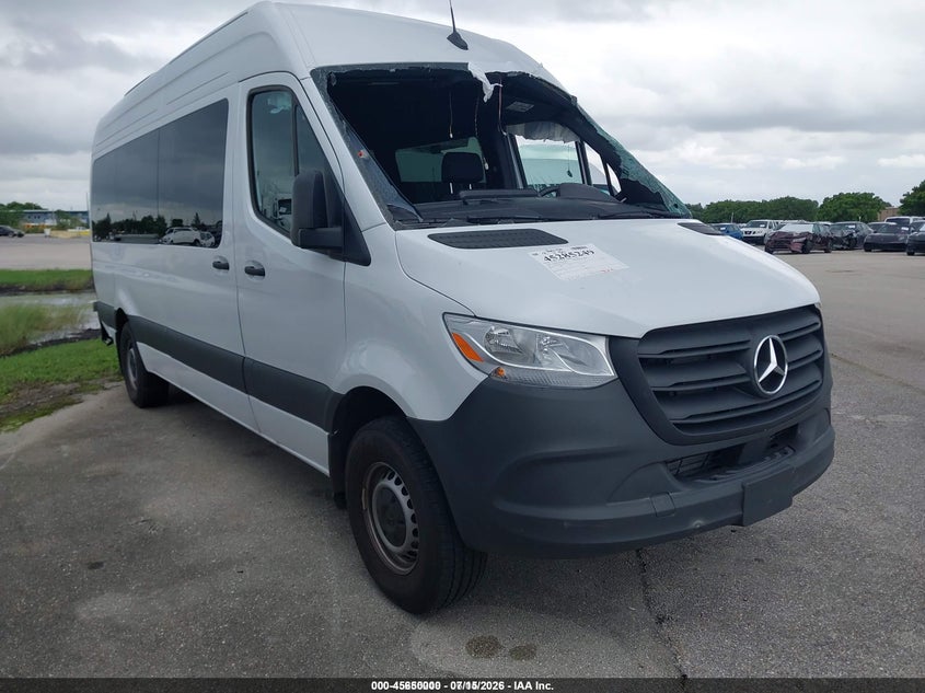 2026 Mercedes-benz Sprinter VIN W1Z4KGHYXTT602297 IAAI salvage auction — ALL OVER, Clear (Florida), sold $28,250 on 2026-07-23 (photo 1)
