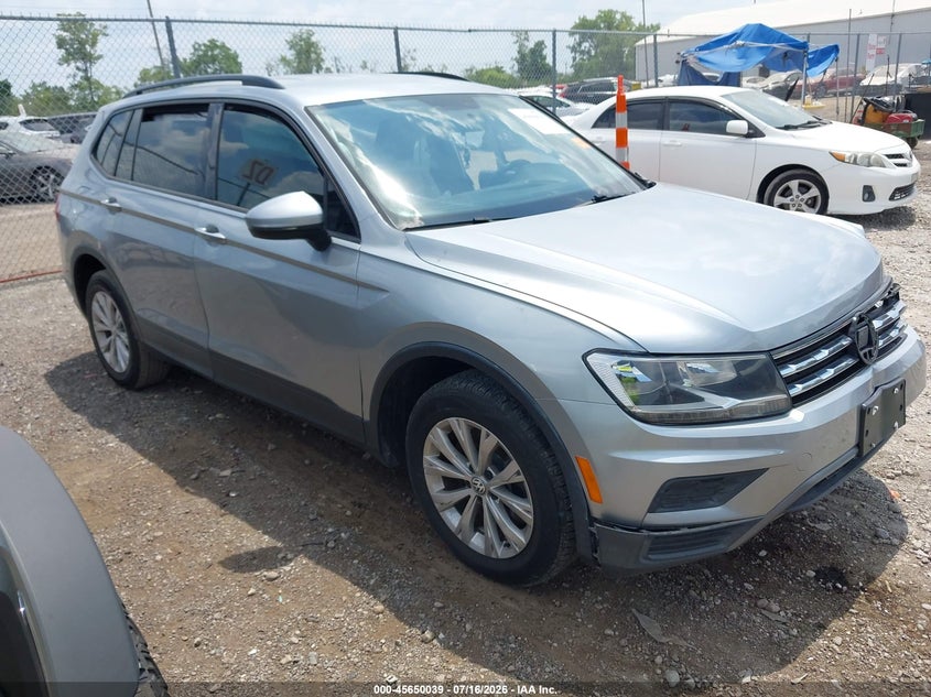 2019 Volkswagen Tiguan VIN 3VV1B7AXXKM114060 IAAI salvage auction — LEFT FRONT, Wait Title, sold $2,350 on 2026-09-04 (photo 1)