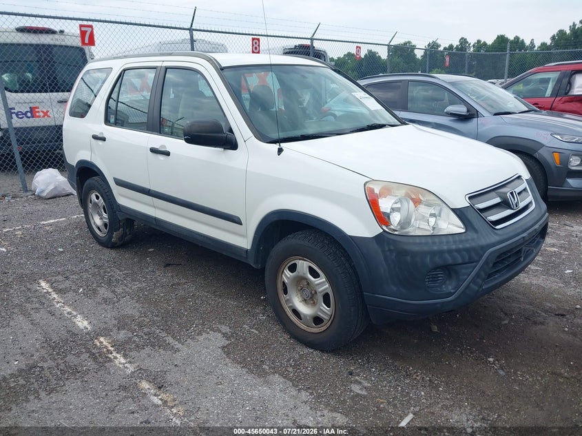 2006 Honda Cr-v VIN SHSRD68536U406209 IAAI salvage auction — NORMAL WEAR, Original (Kentucky), sold $625 on 2026-07-29 (photo 1)