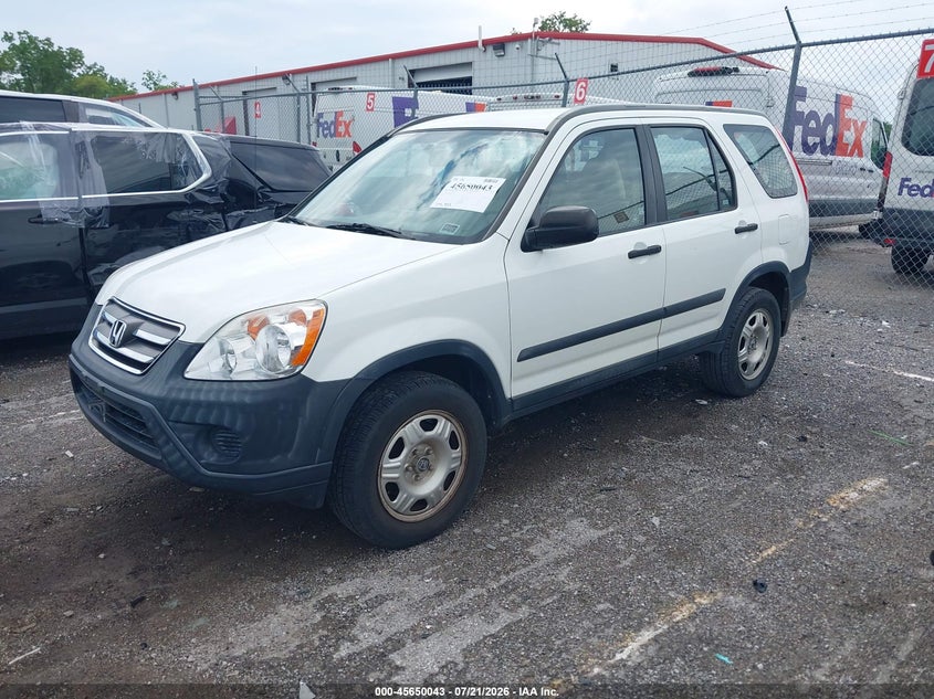 2006 Honda Cr-v VIN SHSRD68536U406209 IAAI salvage auction — NORMAL WEAR, Original (Kentucky), sold $625 on 2026-07-29 (photo 2)