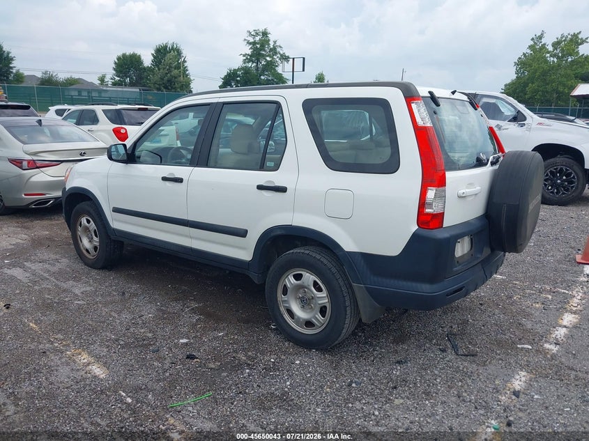 2006 Honda Cr-v VIN SHSRD68536U406209 IAAI salvage auction — NORMAL WEAR, Original (Kentucky), sold $625 on 2026-07-29 (photo 3)