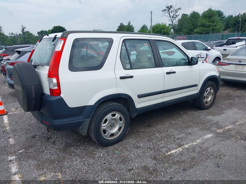 2006 Honda Cr-v VIN SHSRD68536U406209 IAAI salvage auction — NORMAL WEAR, Original (Kentucky), sold $625 on 2026-07-29 (photo 4)