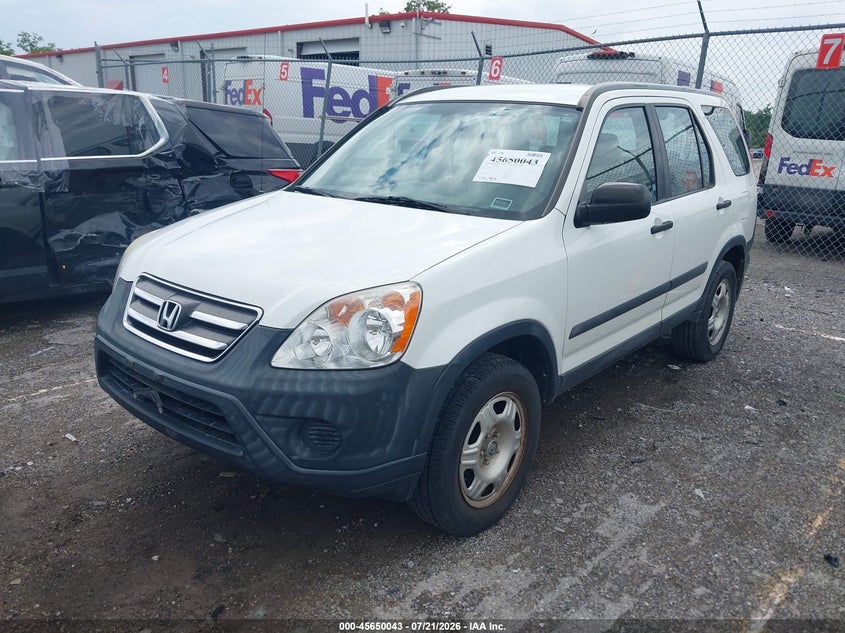 2006 Honda Cr-v VIN SHSRD68536U406209 IAAI salvage auction — NORMAL WEAR, Original (Kentucky), sold $625 on 2026-07-29 (photo 6)