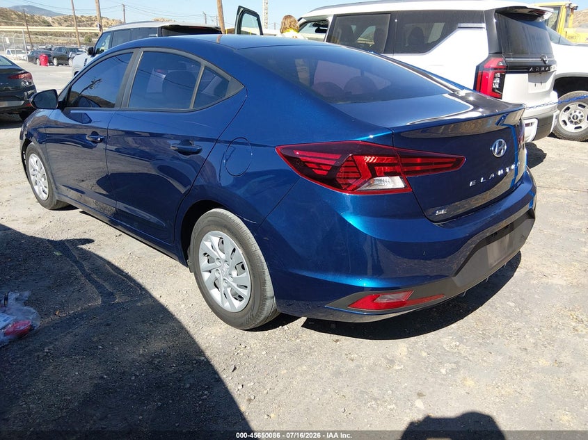 2020 Hyundai Elantra VIN 5NPD74LF1LH617287 IAAI salvage auction — SIDE, SF97 (California), sold $8,200 on 2026-08-25 (photo 3)