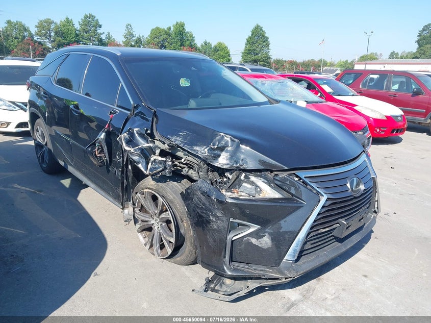 2018 Lexus Rx VIN JTJDZKCA7J2008025 IAAI salvage auction — NORMAL WEAR, Clear-Dealer Only (North Carolina), sold $7,200 on 2026-07-29 (photo 1)