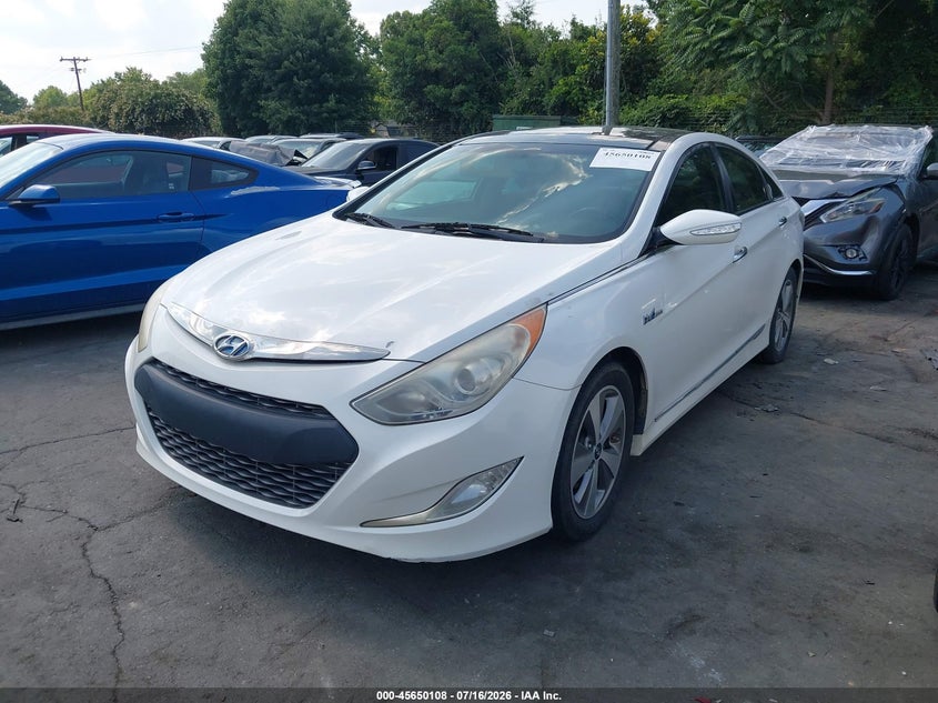 2012 Hyundai Sonata VIN KMHEC4A48CA023137 IAAI salvage auction — NORMAL WEAR, Clear (North Carolina), sold $250 on 2026-07-30 (photo 2)
