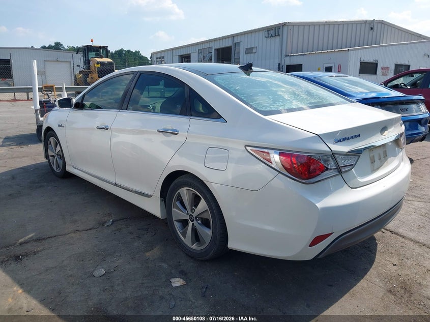 2012 Hyundai Sonata VIN KMHEC4A48CA023137 IAAI salvage auction — NORMAL WEAR, Clear (North Carolina), sold $250 on 2026-07-30 (photo 3)