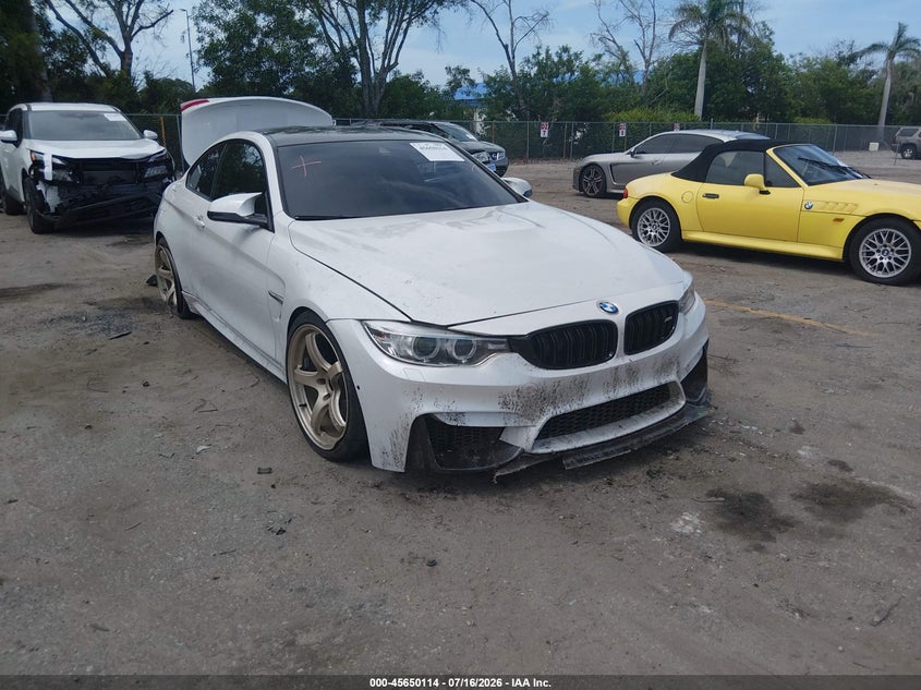 2016 BMW M4 VIN WBS3R9C59GK338423 — IAAI salvage auction photo