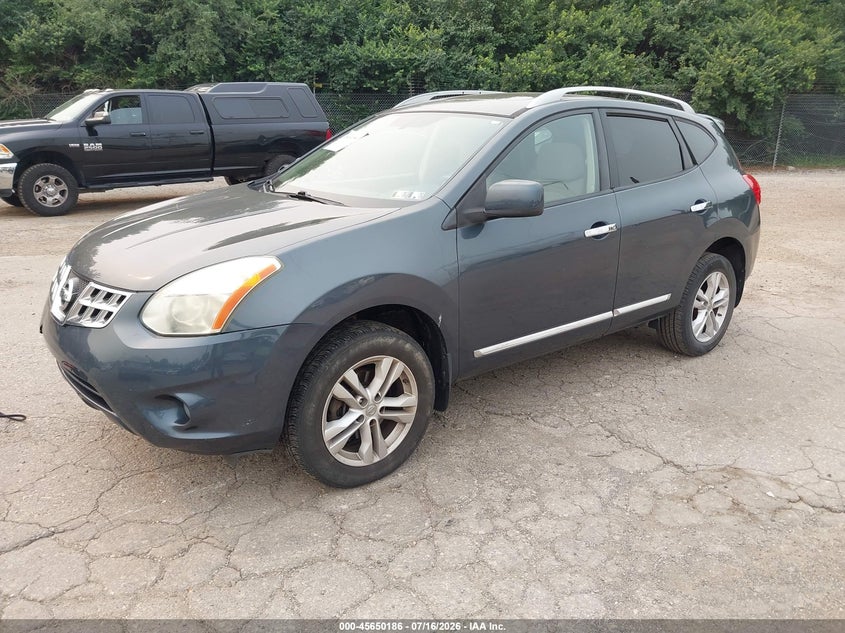 2012 Nissan Rogue VIN JN8AS5MV1CW703694 IAAI salvage auction — SIDE, Salvage (Pennsylvania), sold $500 on 2026-07-29 (photo 2)