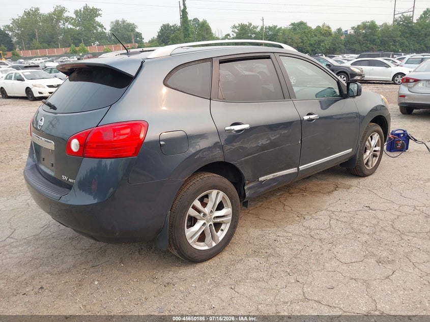 2012 Nissan Rogue VIN JN8AS5MV1CW703694 IAAI salvage auction — SIDE, Salvage (Pennsylvania), sold $500 on 2026-07-29 (photo 4)