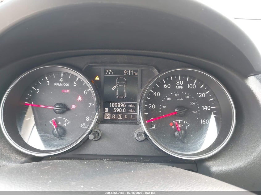 2012 Nissan Rogue VIN JN8AS5MV1CW703694 IAAI salvage auction — SIDE, Salvage (Pennsylvania), sold $500 on 2026-07-29 (photo 7)