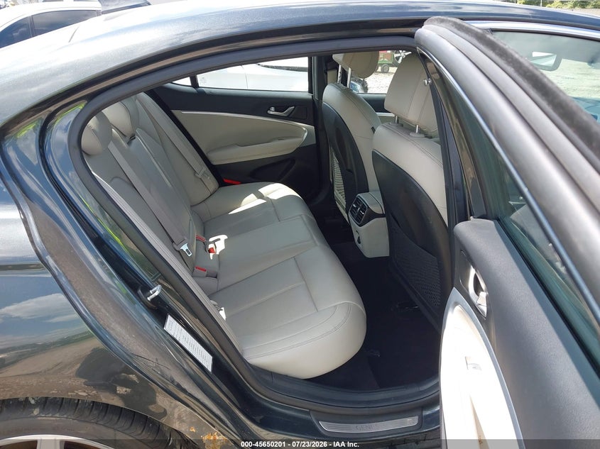 2023 Genesis G70 VIN KMTG34TA1PU126972 IAAI salvage auction — RIGHT SIDE, Wait Title, sold $10,025 on 2026-08-20 (photo 8)