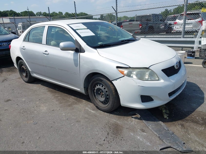 2010 Toyota Corolla VIN JTDBU4EE3AJ086005 IAAI salvage auction — RIGHT FRONT, Repossession Paperwork (North Carolina), sold $300 on 2026-07-29 (photo 1)
