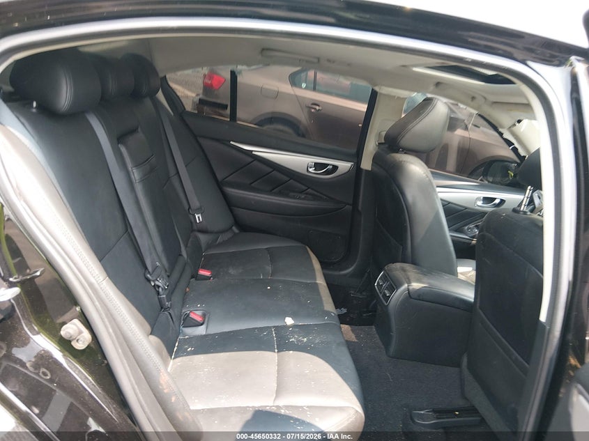 2019 Infiniti Q50 VIN JN1EV7ARXKM591840 IAAI salvage auction — LEFT FRONT, Salvage (Pennsylvania), sold $1,500 on 2026-07-28 (photo 8)