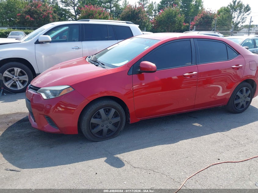 2014 Toyota Corolla VIN 5YFBURHE2EP073577 IAAI salvage auction — RIGHT FRONT, Repossession Paperwork (South Carolina), sold $525 on 2026-07-29 (photo 2)
