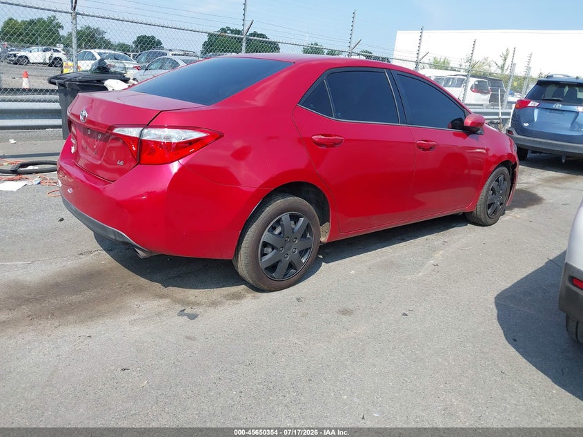 2014 Toyota Corolla VIN 5YFBURHE2EP073577 IAAI salvage auction — RIGHT FRONT, Repossession Paperwork (South Carolina), sold $525 on 2026-07-29 (photo 4)