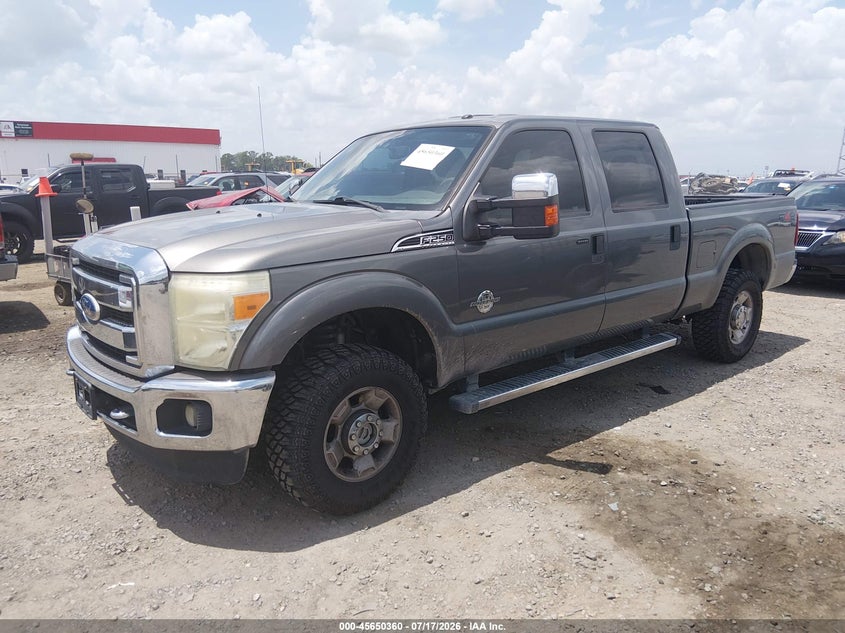 2011 Ford F-550 super duty VIN 1FT7W2BT6BEA22011 IAAI salvage auction — EXTERIOR BURN, Salvage (Arkansas), sold $10,200 on 2026-08-19 (photo 2)