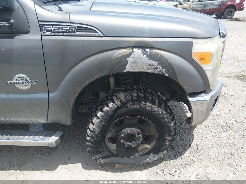2011 Ford F-550 super duty VIN 1FT7W2BT6BEA22011 IAAI salvage auction — EXTERIOR BURN, Salvage (Arkansas), sold $10,200 on 2026-08-19 (photo 6)