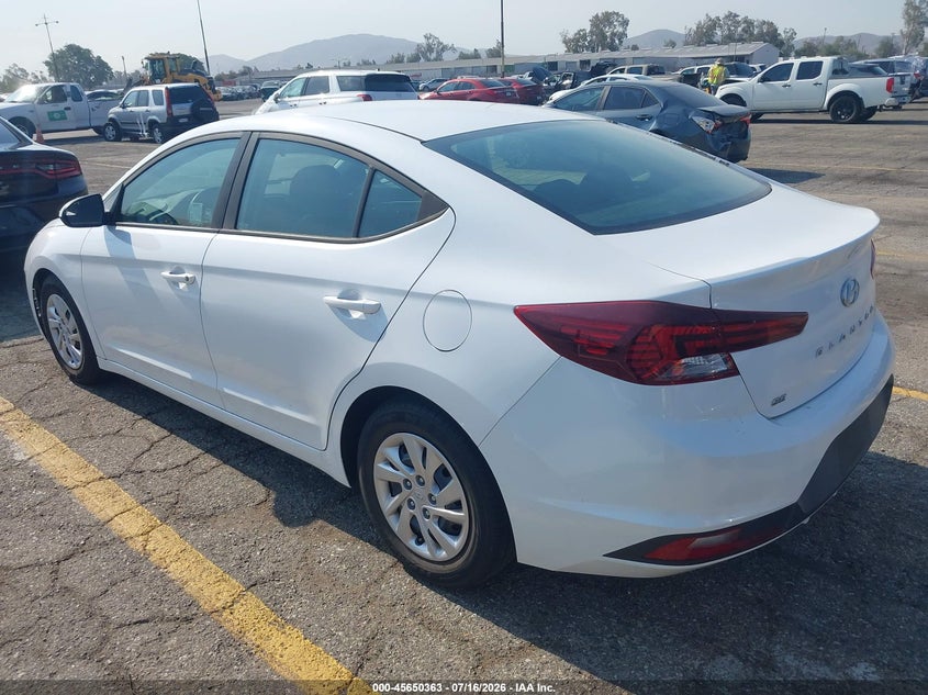 2019 Hyundai Elantra VIN 5NPD74LF3KH492887 IAAI salvage auction — NORMAL WEAR, SF97 (California), sold $11,300 on 2026-08-25 (photo 3)