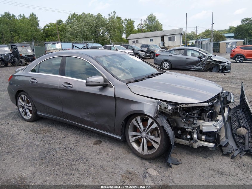 2015 Mercedes-benz Cla-klasse VIN WDDSJ4EB8FN171118 IAAI salvage auction — FRONT END, Salvage (Pennsylvania), sold $950 on 2026-07-28 (photo 1)