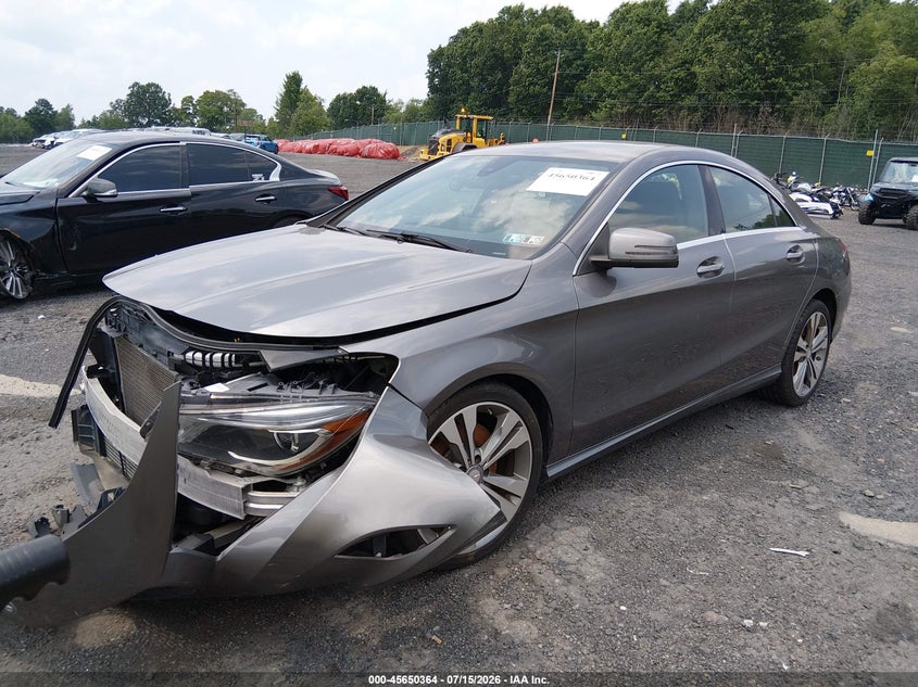 2015 Mercedes-benz Cla-klasse VIN WDDSJ4EB8FN171118 IAAI salvage auction — FRONT END, Salvage (Pennsylvania), sold $950 on 2026-07-28 (photo 2)