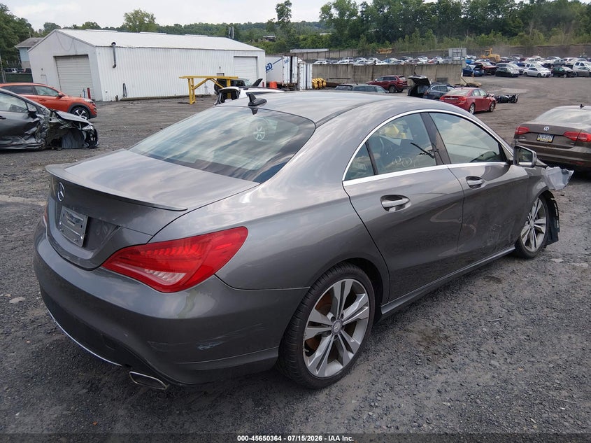 2015 Mercedes-benz Cla-klasse VIN WDDSJ4EB8FN171118 IAAI salvage auction — FRONT END, Salvage (Pennsylvania), sold $950 on 2026-07-28 (photo 4)