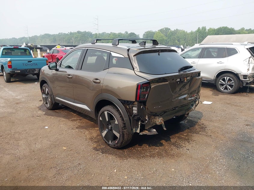 2026 Nissan Kicks VIN 3N8AP6DB9TL309623 IAAI salvage auction — REAR END, Salvage Title, sold $7,200 on 2026-08-01 (photo 3)