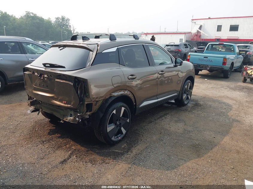 2026 Nissan Kicks VIN 3N8AP6DB9TL309623 IAAI salvage auction — REAR END, Salvage Title, sold $7,200 on 2026-08-01 (photo 4)