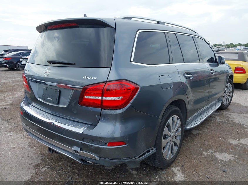 2017 Mercedes-benz Gls-klasse VIN 4JGDF6EE3HA970675 IAAI salvage auction — RIGHT REAR, Original (Texas), sold $7,300 on 2026-08-25 (photo 4)