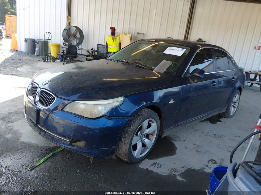 2010 BMW 5 series VIN WBANV1C53AC443499 IAAI salvage auction — NORMAL WEAR, Clear (Georgia), sold $300 on 2026-07-29 (photo 2)
