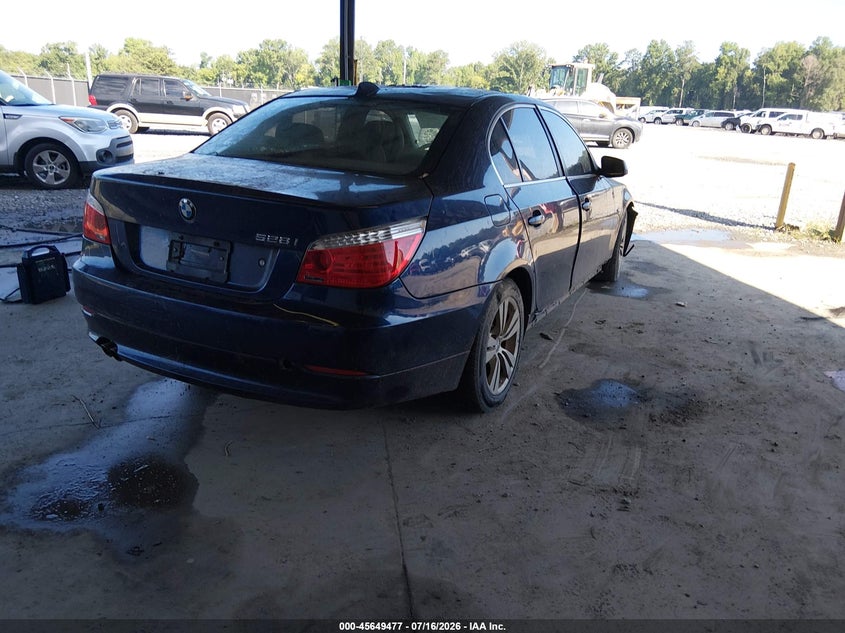 2010 BMW 5 series VIN WBANV1C53AC443499 IAAI salvage auction — NORMAL WEAR, Clear (Georgia), sold $300 on 2026-07-29 (photo 4)