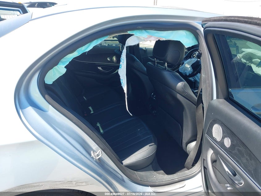 2017 Mercedes-benz E-klasse VIN WDDZF4JB0HA100091 IAAI salvage auction — RIGHT FRONT, Salvage (California), sold $4,700 on 2026-08-12 (photo 8)