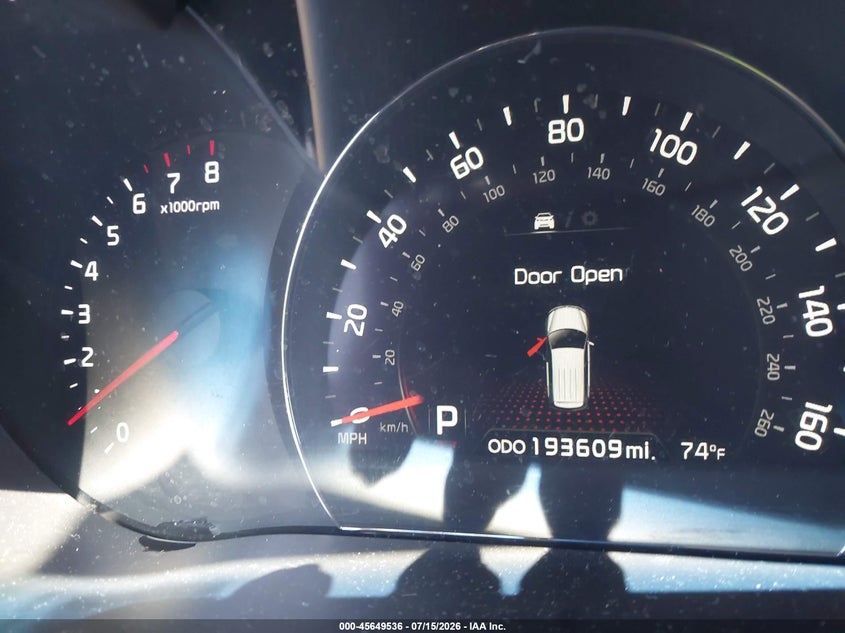 2014 Kia Sorento VIN 5XYKT3A68EG536247 IAAI salvage auction — NORMAL WEAR, Clear - Dealer Only (California), sold $1,225 on 2026-07-24 (photo 7)